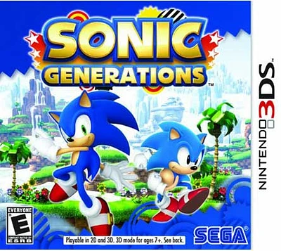 SONIC GENERATIONS - Nintendo 3DS - USED