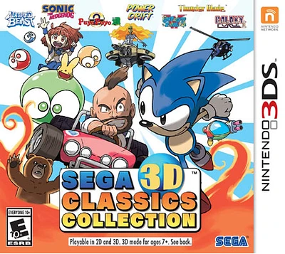 SEGA 3D CLASSIC COLLECTION - Nintendo 3DS - USED