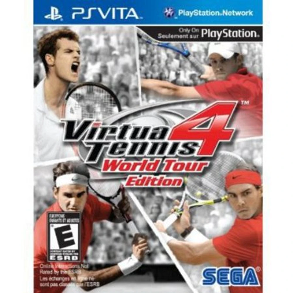 VIRTUA TENNIS 4:WORLD TOUR - PS Vita - USED