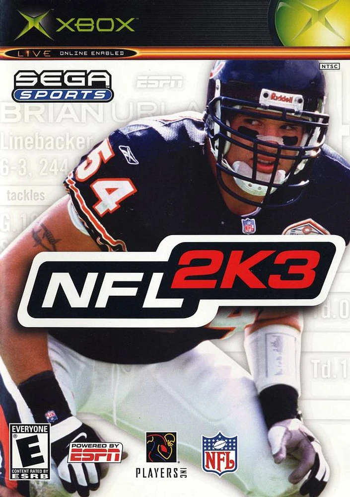 NFL 2K3 - Xbox - USED