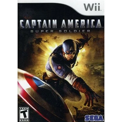 CAPTAIN AMERICA:SUPER SOLDIER - Nintendo Wii Wii - USED
