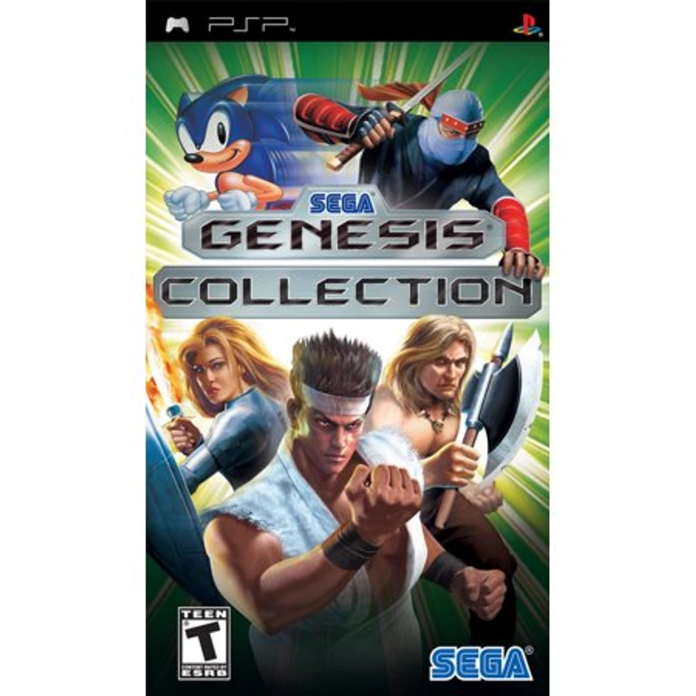 Vintage Stock SEGA GENESIS COLLECTION - PSP - USED | Hamilton Place