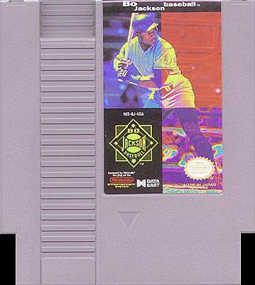 BO JACKSON:BASEBALL - NES - USED