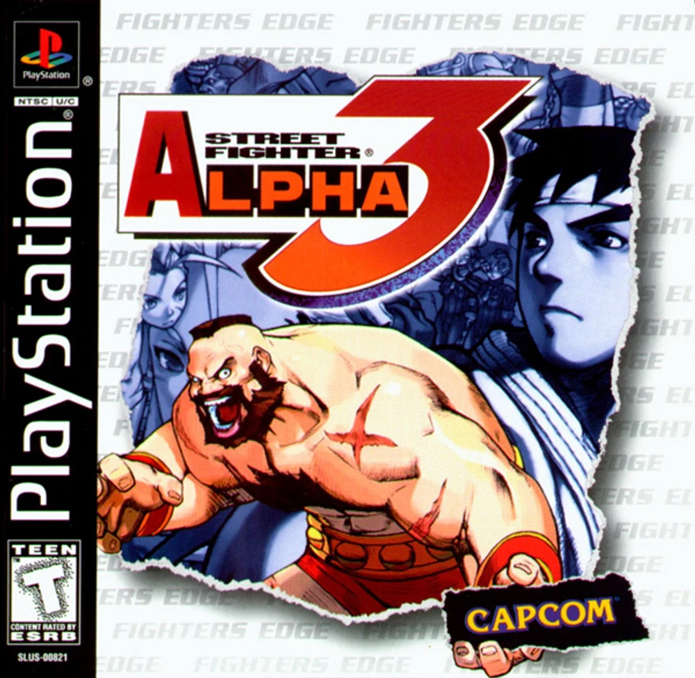 STREET FIGHTER ALPHA 3 - Playstation (PS1) - USED