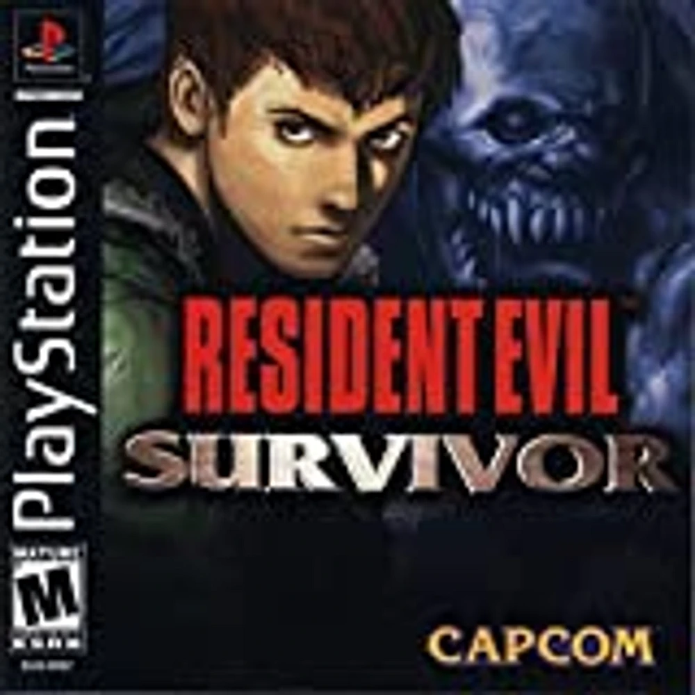 RESIDENT EVIL:SURVIVOR - Playstation (PS1) - USED