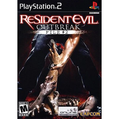 RESIDENT EVIL:OUTBREAK FILE #2 - Playstation 2 - USED