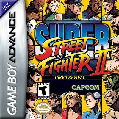SUPER STREET FIGHTER II - Game Boy Advanced - USED