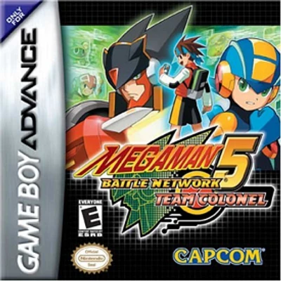 MEGA MAN:BATTLE NETWORK 5:COLO - Game Boy Advanced - USED