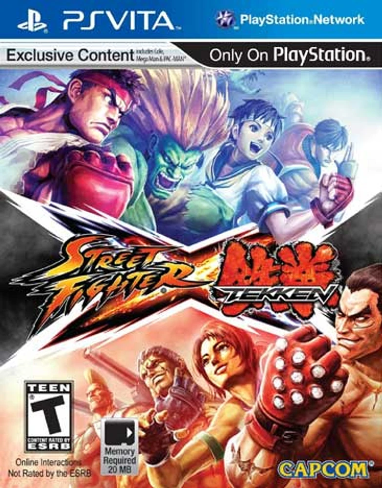 STREET FIGHTER X TEKKEN - PS Vita - USED