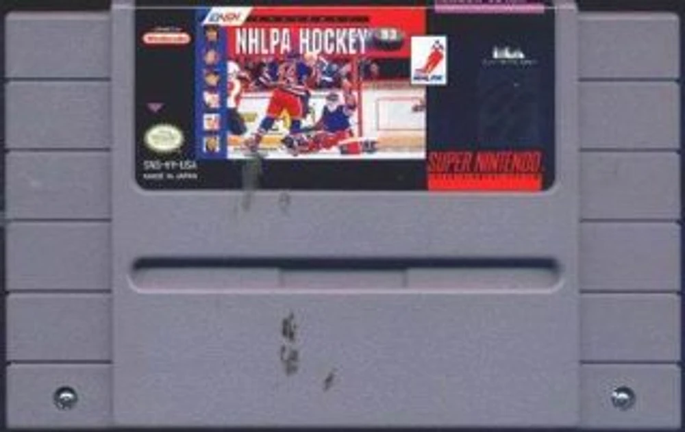 NHLPA HOCKEY 93 - Super Nintendo - USED