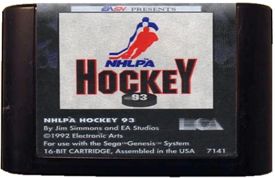 NHLPA HOCKEY 93 - Sega Genesis - USED