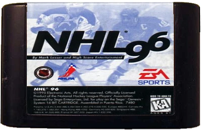 NHL 96 - Sega Genesis - USED