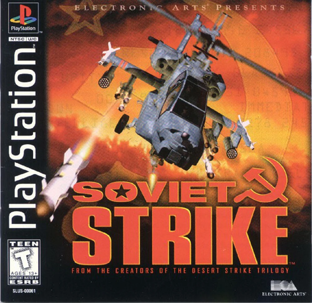 SOVIET STRIKE - Playstation (PS1) - USED