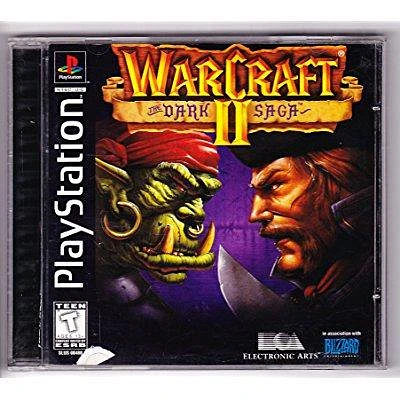 WARCRAFT II:DARK SAGA - Playstation (PS1) - USED