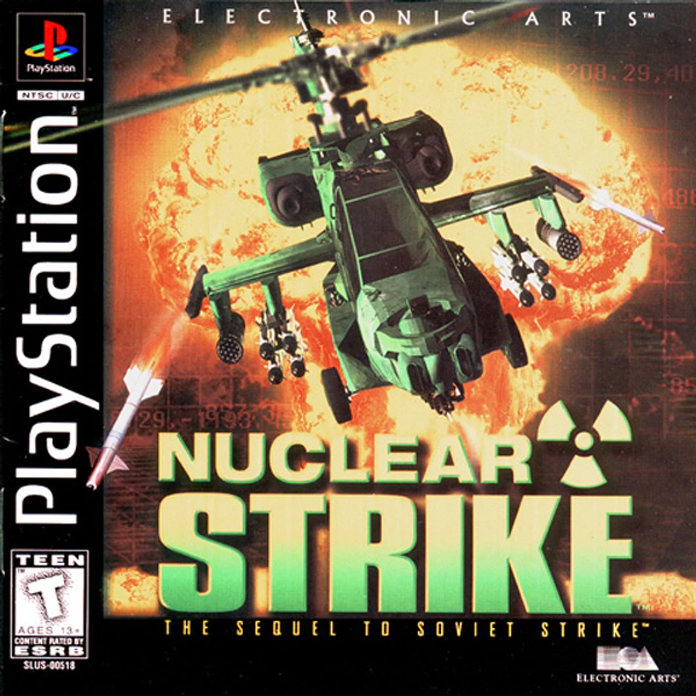 NUCLEAR STRIKE - Playstation (PS1) - USED