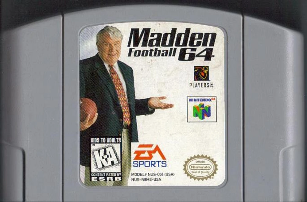 MADDEN NFL 64 - Nintendo 64