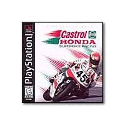 CASTROL HONDA SUPERBIKE RACING - Playstation (PS1) - USED