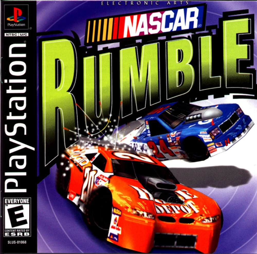 NASCAR RUMBLE - Playstation (PS1) - USED