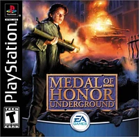 MEDAL OF HONOR:UNDERGROUND - Playstation (PS1) - USED