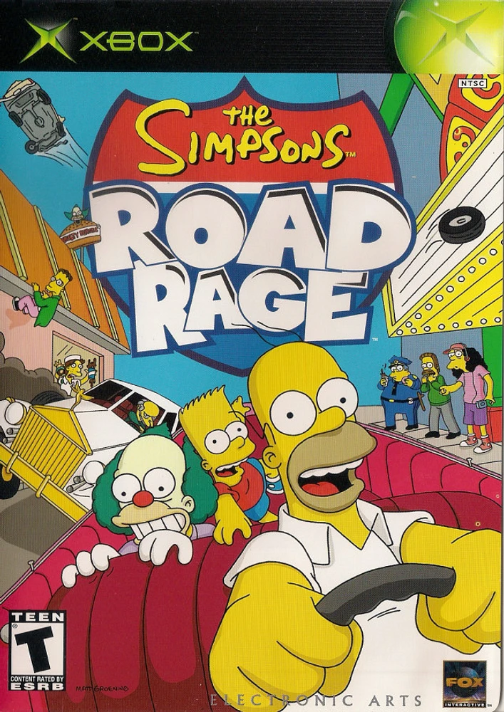 SIMPSONS:ROAD RAGE - Xbox - USED