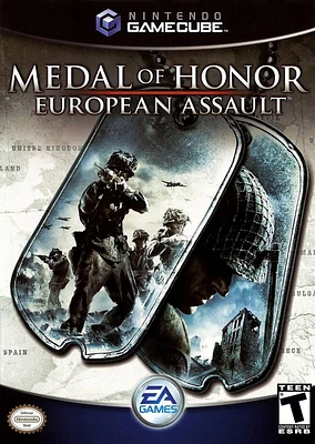 MEDAL OF HONOR:EUROPEAN - GameCube - USED