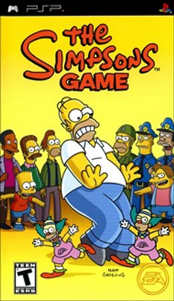 SIMPSONS:GAME - PSP - USED