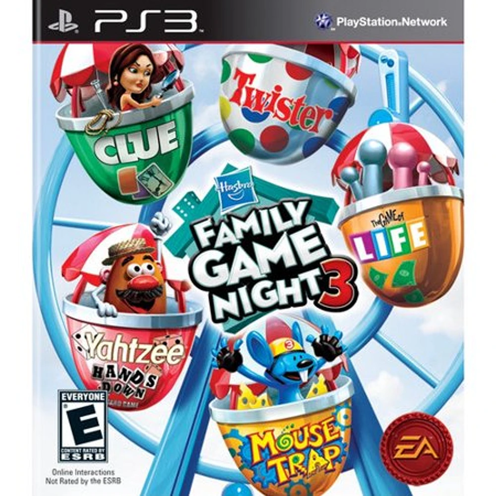 HASBRO FAMILY GAME NIGHT 3 - Playstation 3 - USED