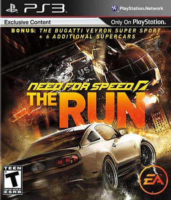 NEED FOR SPEED:THE RUN - Playstation 3 - USED