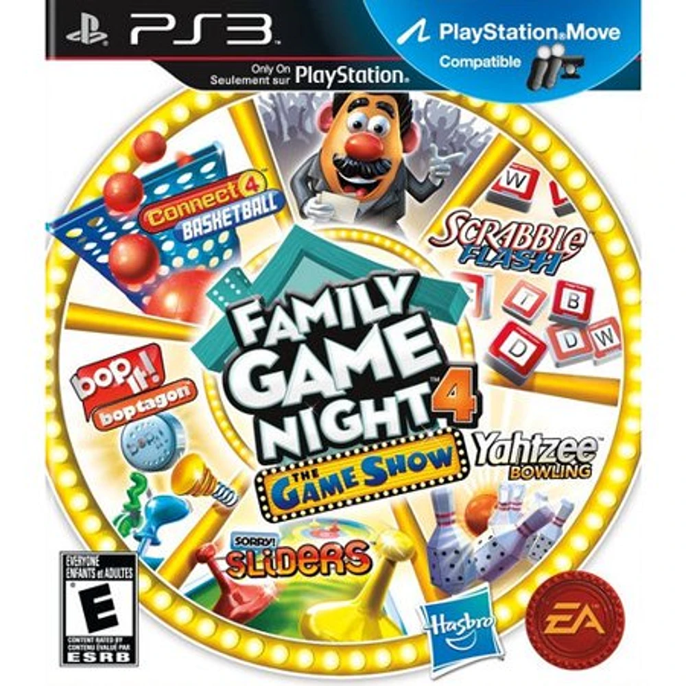 HASBRO FAMILY GAME NIGHT 4 - Playstation 3 - USED