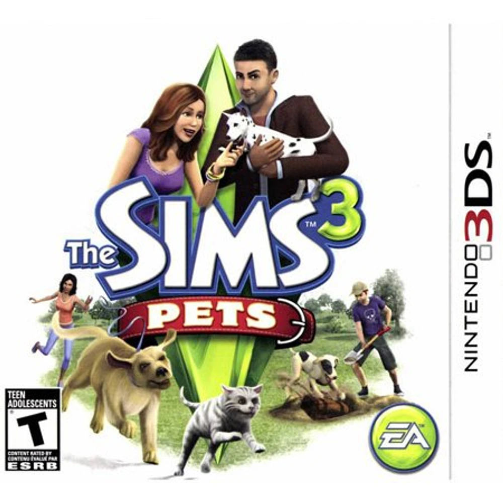 SIMS 3 PETS - Nintendo 3DS - USED