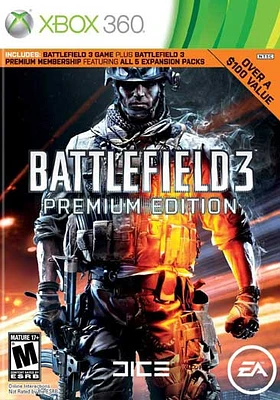 BATTLEFIELD 3:PREM ED - Xbox 360 - USED