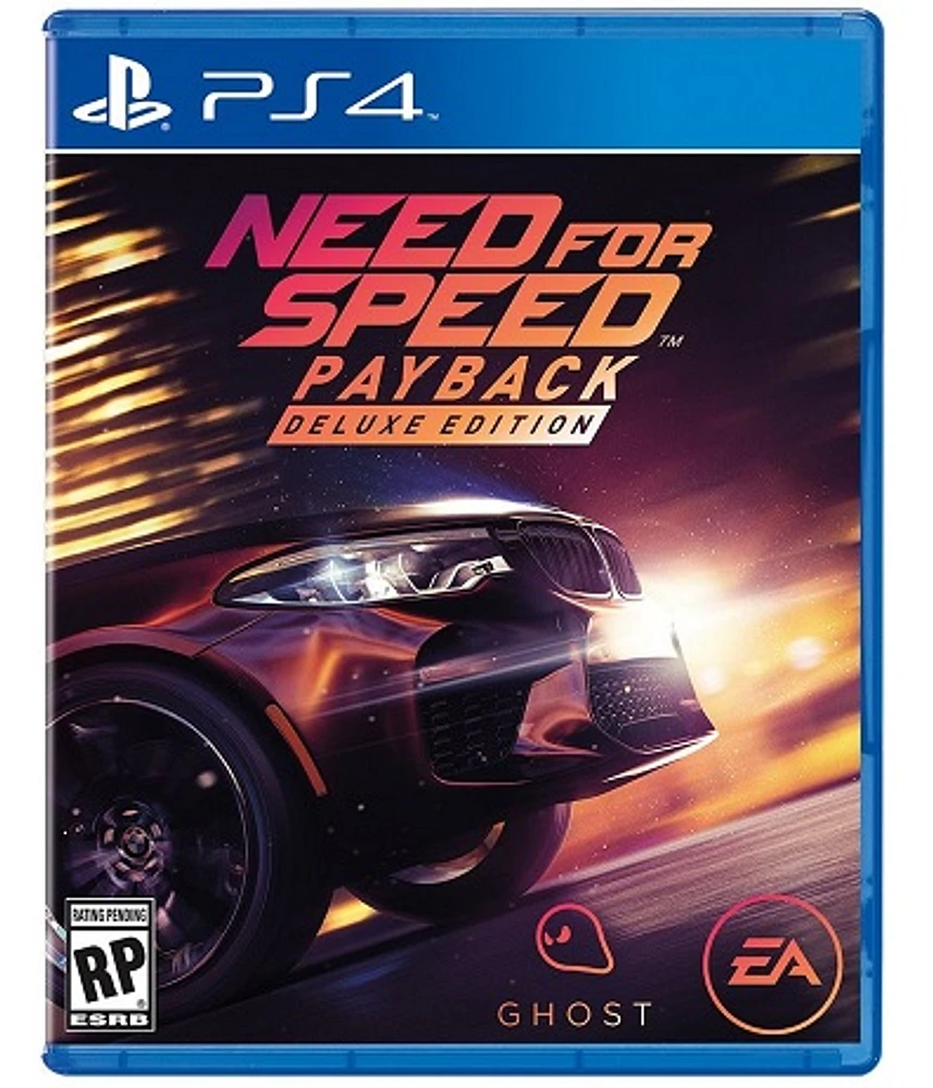 NEED FOR SPEED:PAYBACK DELUXE - Playstation 4 - USED