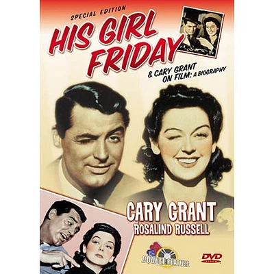 HIS GIRL FRIDAY/CARY GRANT ON - USED