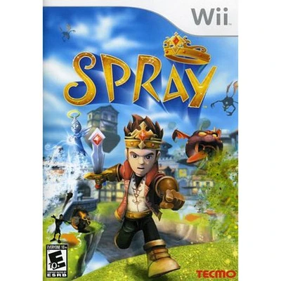 SPRAY - Nintendo Wii Wii - USED