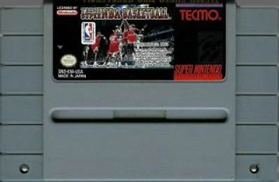 TECMO SUPER NBA BASKETBALL - Super Nintendo - USED