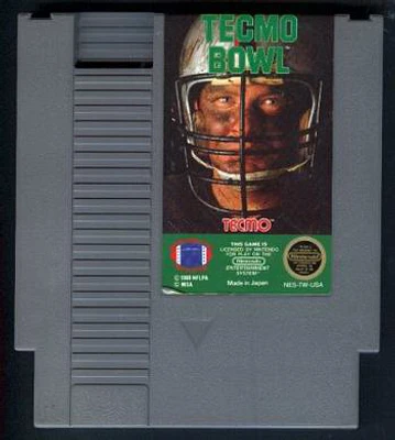 TECMO BOWL - NES - USED