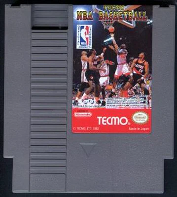 TECMO NBA BASKETBALL - NES - USED