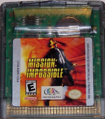 MISSION:IMPOSSIBLE - Game Boy Color - USED
