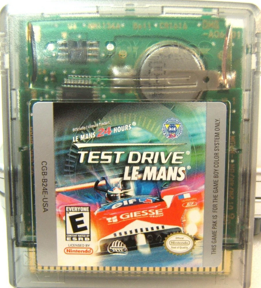 TEST DRIVE:LE MANS - Game Boy Color - USED