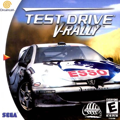 TEST DRIVE:V-RALLY - Sega Dreamcast - USED