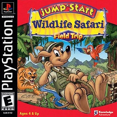 JUMP START:WILDLIFE SAFARI - Playstation (PS1) - USED
