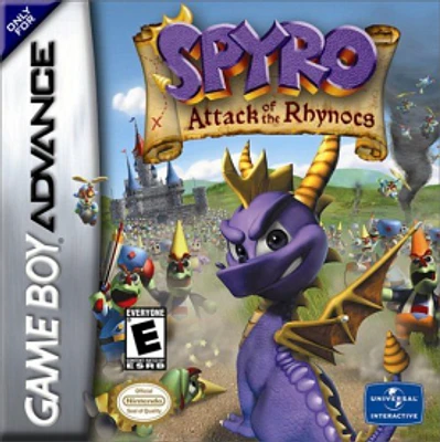 SPYRO:ATTACK OF THE RHYNOCS - Game Boy Advanced - USED