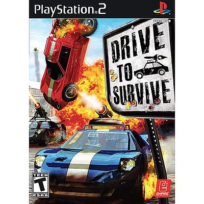 DRIVE TO SURVIVE - Playstation 2 - USED