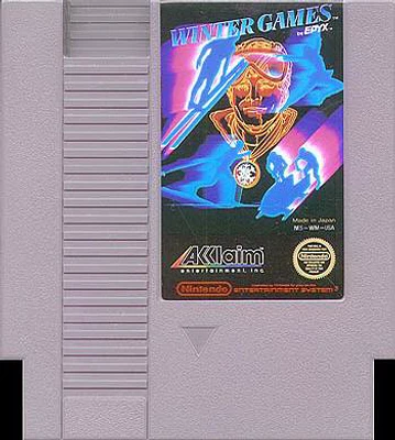 WINTER GAMES - NES - USED