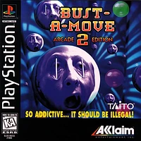 BUST A MOVE 2:ARCADE EDITION - Playstation (PS1) - USED