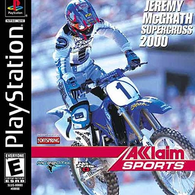 JEREMY MCGRATH:SUPERCROSS 00 - Playstation (PS1) - USED