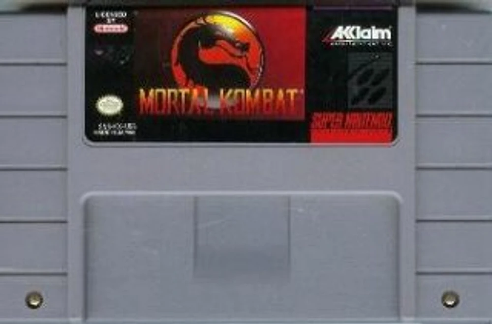 MORTAL KOMBAT - Super Nintendo - USED