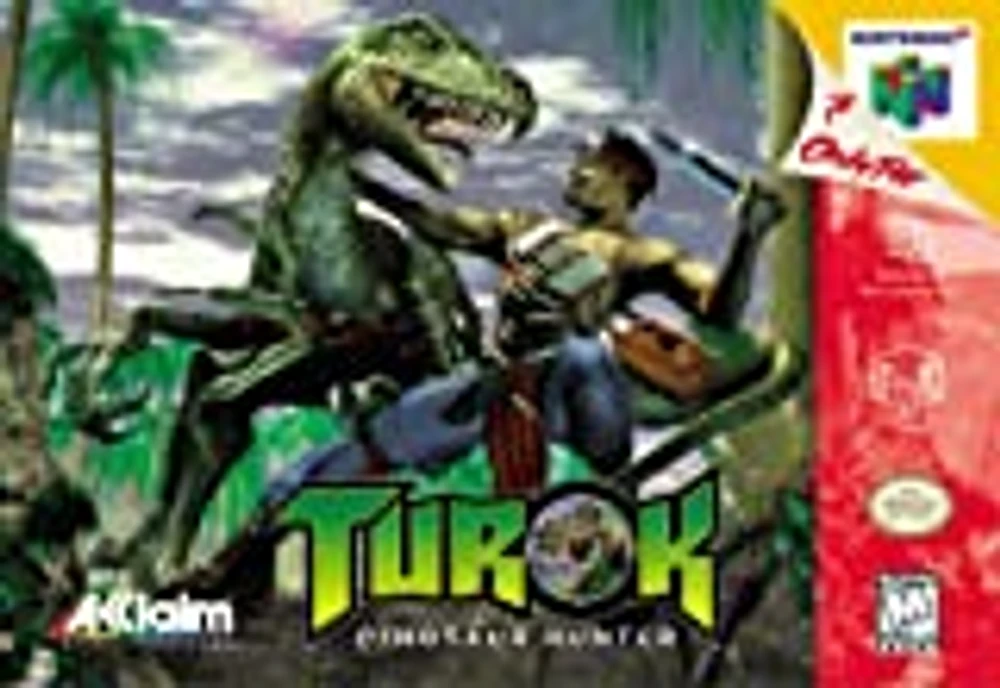 TUROK:DINOSAUR HUNTER - Nintendo 64 - USED