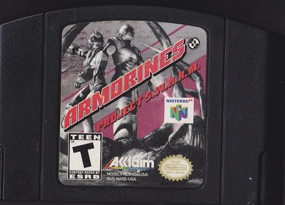 ARMORINES:PROJECT S.W.A.R.M. - Nintendo 64 - USED