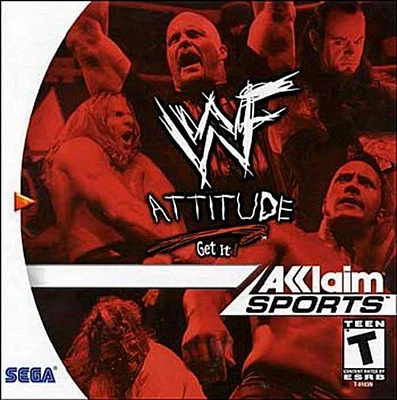 WWF:ATTITUDE - Sega Dreamcast - USED